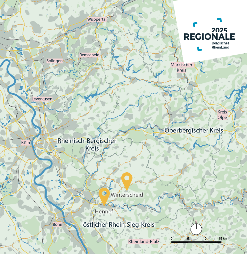 Rhein-Sieg-Kreis Karte